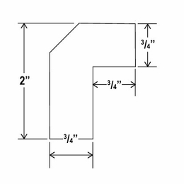 Double Smokey Gray ALRM8: Angle Light Rail Molding: Assembled Kitchen Cabinets