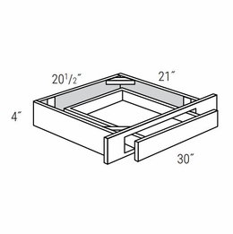 Dover Driftwood DU3021: Vanity Drawer: RTA Kitchen Cabinets