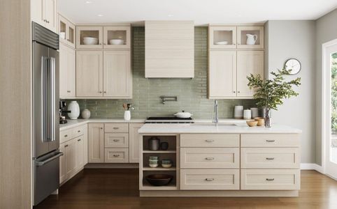 Dover Driftwood Kitchen Cabinets