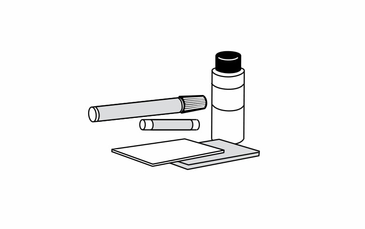 Dover Driftwood TUK: Touch Up Kit: RTA Kitchen Cabinets