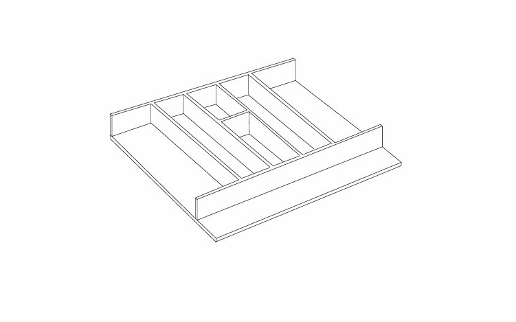 Dover Driftwood UTLTRAY36: Utility Tray Insert: RTA Kitchen Cabinets
