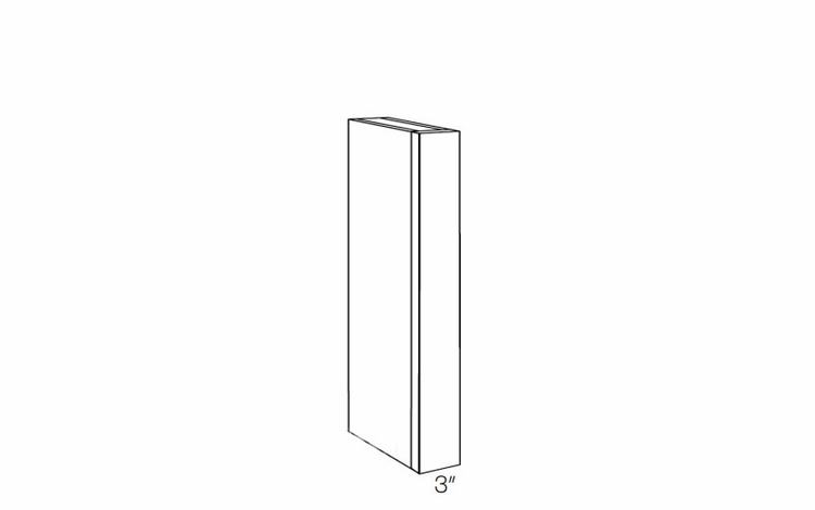Elegant Ocean CLM-30X15: Wall Column: Assembled Kitchen Cabinets