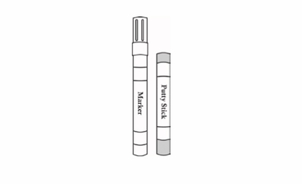 Elegant Ocean TUP: Touch Up Kit: Assembled Kitchen Cabinets