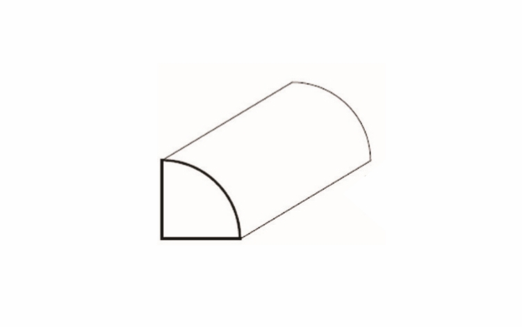 Elegant White SHM: Shoe Molding: Assembled Kitchen Cabinets