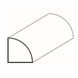 Elegant White SHM: Shoe Molding: Assembled Kitchen Cabinets