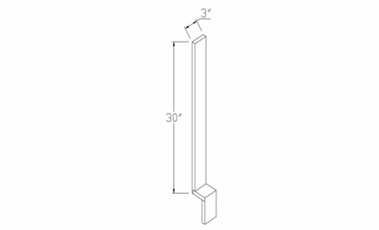 Element Glacier BF3 : Base Filler: RTA Kitchen Cabinets