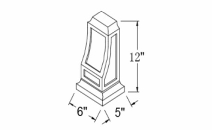 Element Glacier CORBEL: Corbel: RTA Kitchen Cabinets