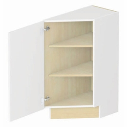 Empire BEA12L: Angle Base Cabinet - Left Hinge Door: Assembled Kitchen Cabinets