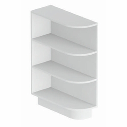 Empire BEC9-R: Base Open End Cabinet - Right: Assembled Kitchen Cabinets