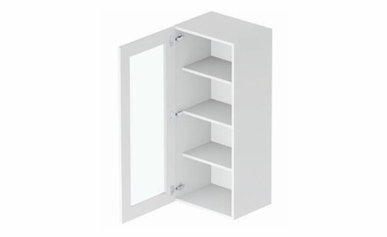 Empire GDW1842: Glass Door Wall Cabinet: Assembled Kitchen Cabinets