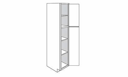 Essex 2 Door Pantry Cabinets