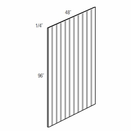Essex Driftwood BBPQTR: Bead Board Plywood Panel: RTA Kitchen Cabinets