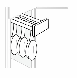 Essex Driftwood GLDPULL: Base Glide Pull Out: RTA Kitchen Cabinets