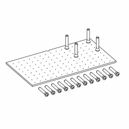 Essex Driftwood PS39: Peg Drawer System: RTA Kitchen Cabinets