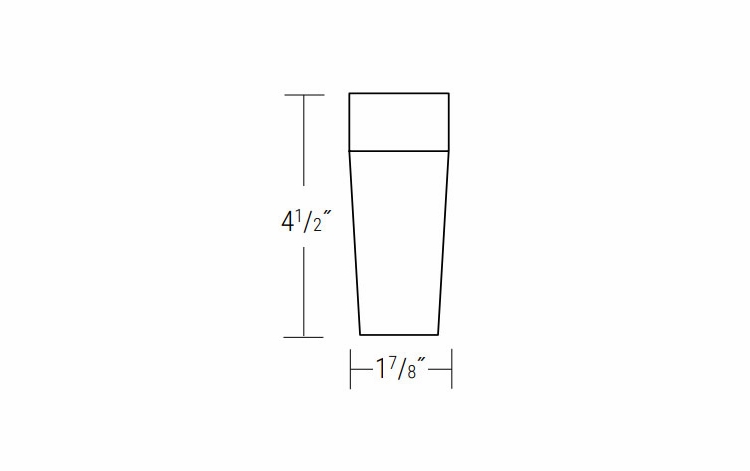 Essex Driftwood TF: Taperd Foot: RTA Kitchen Cabinets