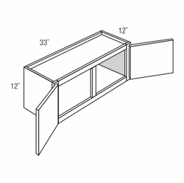 Essex Driftwood W3312: Wall Bridge Cabinet: RTA Kitchen Cabinets