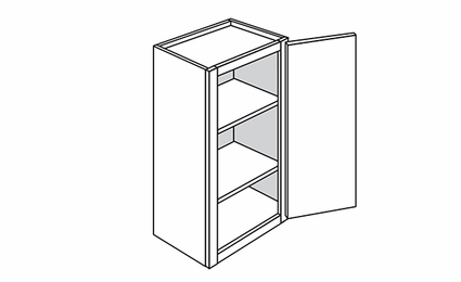 Essex Single Door Wall Cabinets
