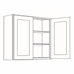 Fashion Ocean 3636: Double Door Wall Cabinet: Assembled Kitchen Cabinets