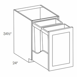 Fashion Ocean BWBK21-FH: Full Height Wastebasket Base Cabinet: Assembled Kitchen Cabinets