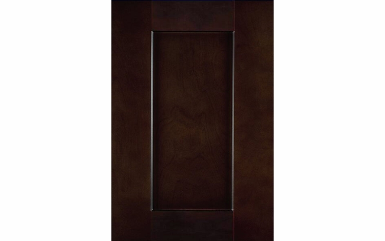 Floral Espresso Sample Door