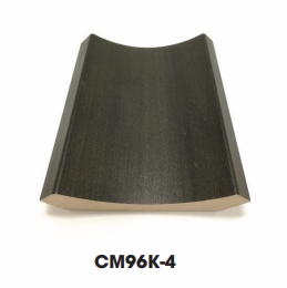 Forevermark Greystone Shaker CM96K-4: Coved Crown Molding: RTA Kitchen Cabinet