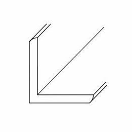 Forevermark Greystone Shaker SC5: Outside Corner Molding: RTA Kitchen Cabinet