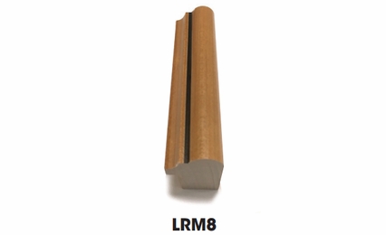 Forevermark Lait Grey Shaker LRM8: Light Rail Molding: RTA Kitchen Cabinet