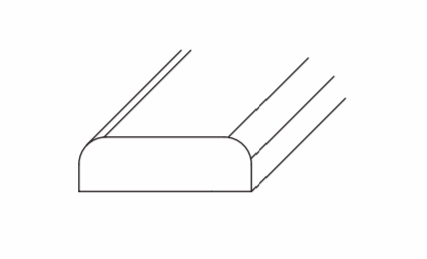 Forevermark Lait Grey Shaker SC8: Batten Molding: RTA Kitchen Cabinet