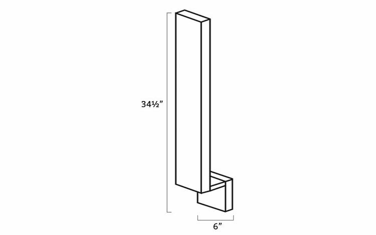 Forevermark Nova Light Grey Shaker BF6: Base Filler: RTA Kitchen Cabinet