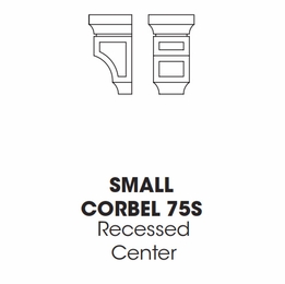 Forevermark Nova Light Grey Shaker CORBEL75S: Small Corbel: RTA Kitchen Cabinet