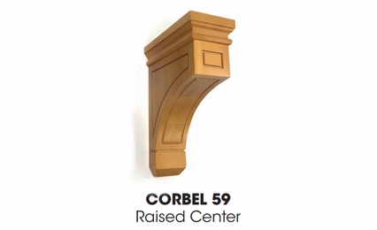 Forevermark Petit Blue CORBEL59: Large Corbel: RTA Kitchen Cabinet