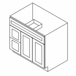 Forevermark Petit Blue S3621BDL: Bathroom Vanity Combo: RTA Kitchen Cabinets
