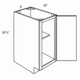 Forevermark Petit White FB09: Base Cabinet: RTA Kitchen Cabinet