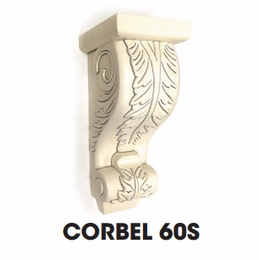 Forevermark Rio Vista White Shaker CORBEL60S: Small Corbel: RTA Kitchen Cabinet