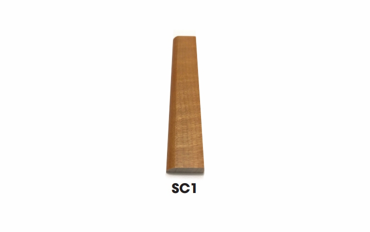 Forevermark Rio Vista White Shaker SC1-3: Bull Nose Scribe Molding: RTA Kitchen Cabinet