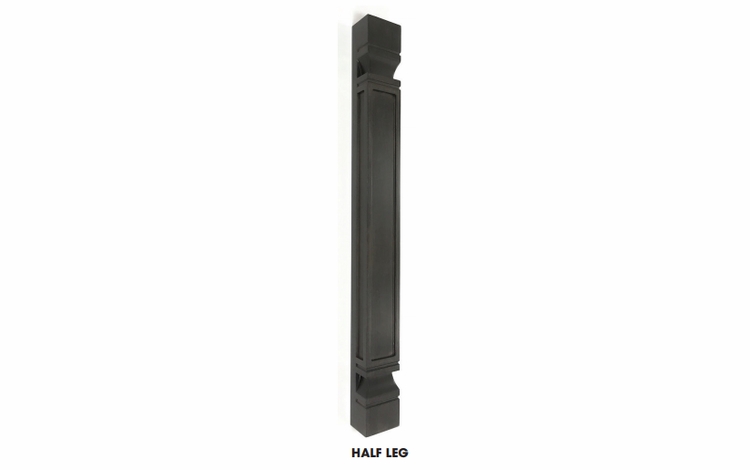 Forevermark Townsquare Grey POLE75-B3: Decor Leg: RTA Kitchen Cabinet