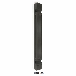 Forevermark Townsquare Grey POLE75-B3: Decor Leg: RTA Kitchen Cabinet