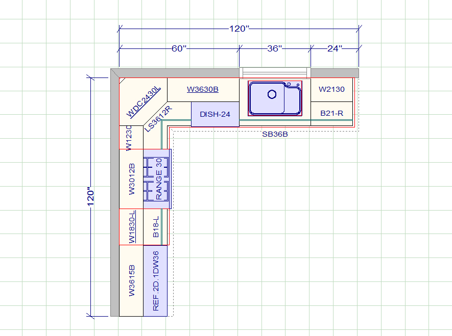 Forevermark Gramercy White 10x10 Kitchen