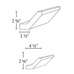 Straight Crown Molding schemantics image