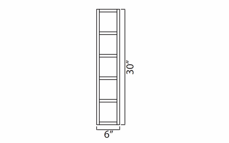 Forevermark Uptown White WC630: Wall Cubes: RTA Kitchen Cabinet