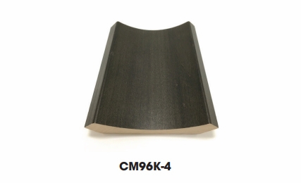 Forevermark Xterra Blue Shaker CM96K-4: Coved Crown Molding: RTA Kitchen Cabinet