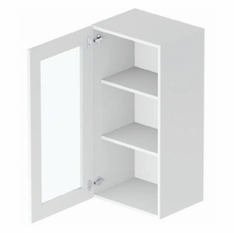 Fresno GDW1236: Glass Door Wall Cabinet: Assembled Kitchen Cabinets