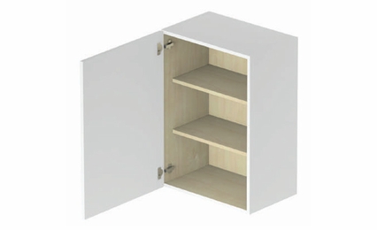 Fresno W2130: 1 Door Wall Cabinet: Assembled Kitchen Cabinets