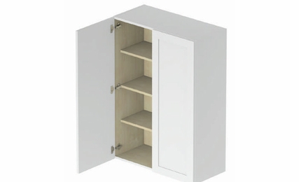 Fresno W2442: 2 Door Wall Cabinet: Assembled Kitchen Cabinets
