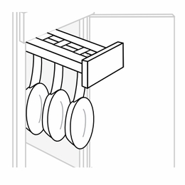 GLDPULL: Base Glide Pull Out: Dover Castle RTA Kitchen Cabinet