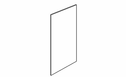 Gramercy White Back Panels