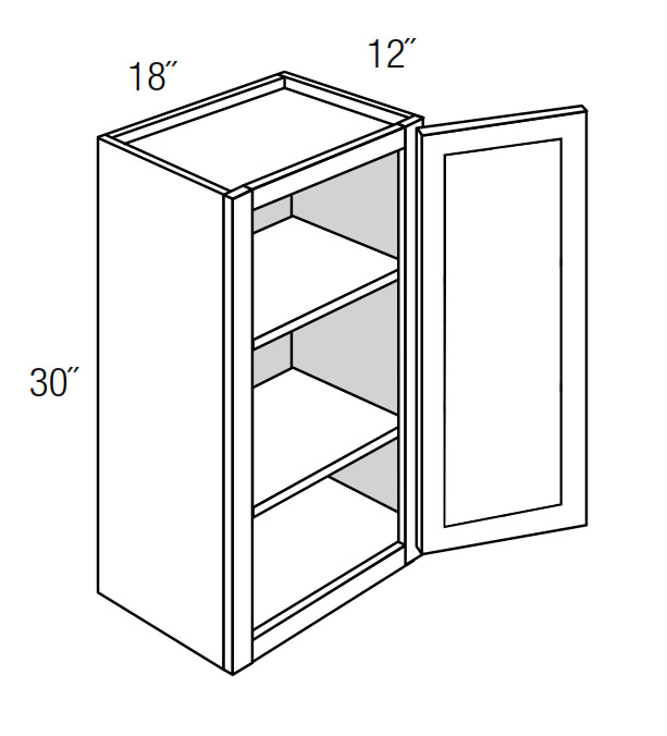 Norwich Slab Wall With Glass Doors