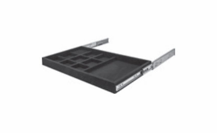 Habor Mocha JD1-24R-GR: 10 Compartment Jewelry Drawer - Grey: RTA Kitchen Cabinet