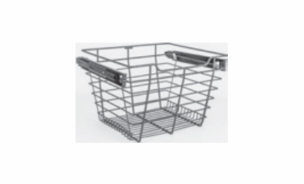Habor Mocha POB1-141711ORB: Pullout Basket - Bronze: RTA Kitchen Cabinet