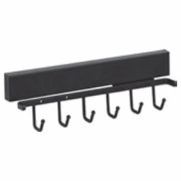 Habor White 295B-PC: 12" Sliding Belt Rack - Chrome: RTA Kitchen Cabinet